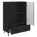 Bufet cu sertar Negru 66 x 34,5 x 95 cm Lemn prelucrat - WALTI WALTI