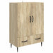 Bufet cu sertar Stejar Sonoma 66 x 34,5 x 95 cm Lemn prelucrat - WALTI WALTI