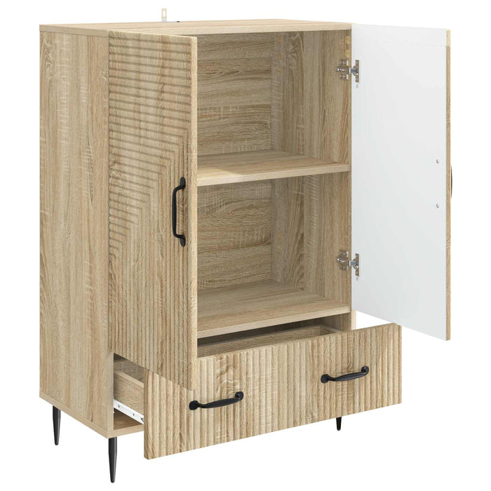 Bufet cu sertar Stejar Sonoma 66 x 34,5 x 95 cm Lemn prelucrat - WALTI WALTI