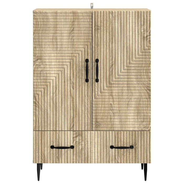 Bufet cu sertar Stejar Sonoma 66 x 34,5 x 95 cm Lemn prelucrat - WALTI WALTI
