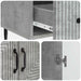 Bufet cu sertar Gri Beton 66 x 34,5 x 95 cm Lemn prelucrat - WALTI WALTI