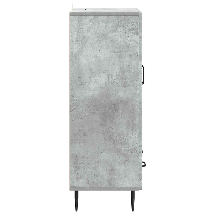 Bufet cu sertar Gri Beton 66 x 34,5 x 95 cm Lemn prelucrat - WALTI WALTI