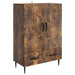 Bufet cu sertar Stejar fumuriu 66 x 34,5 x 95 cm Lemn prelucrat - WALTI WALTI