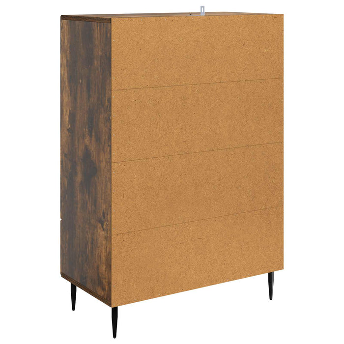 Bufet cu sertar Stejar fumuriu 66 x 34,5 x 95 cm Lemn prelucrat - WALTI WALTI