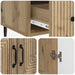 Bufet Stejar Artizanal 66 x 34,5 x 95 cm Lemn prelucrat - WALTI WALTI