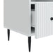 Cabinet TV cu sertar Alb 102 x 34,5 x 50 cm Lemn prelucrat - WALTI WALTI