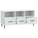 Cabinet TV cu sertar Alb 102 x 34,5 x 50 cm Lemn prelucrat - WALTI WALTI