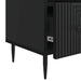 Cabinet TV cu sertar Negru 102 x 34,5 x 50 cm Lemn prelucrat - WALTI WALTI