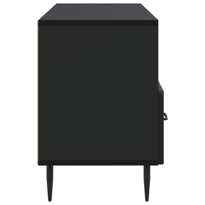 Cabinet TV cu sertar Negru 102 x 34,5 x 50 cm Lemn prelucrat - WALTI WALTI
