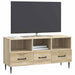 Cabinet TV Stejar Sonoma 102 x 34,5 x 50 cm Lemn prelucrat - WALTI WALTI
