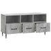 Cabinet TV Gri Beton 102 x 34,5 x 50 cm Lemn prelucrat - WALTI WALTI