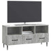 Cabinet TV Gri Beton 102 x 34,5 x 50 cm Lemn prelucrat - WALTI WALTI