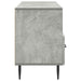 Cabinet TV Gri Beton 102 x 34,5 x 50 cm Lemn prelucrat - WALTI WALTI