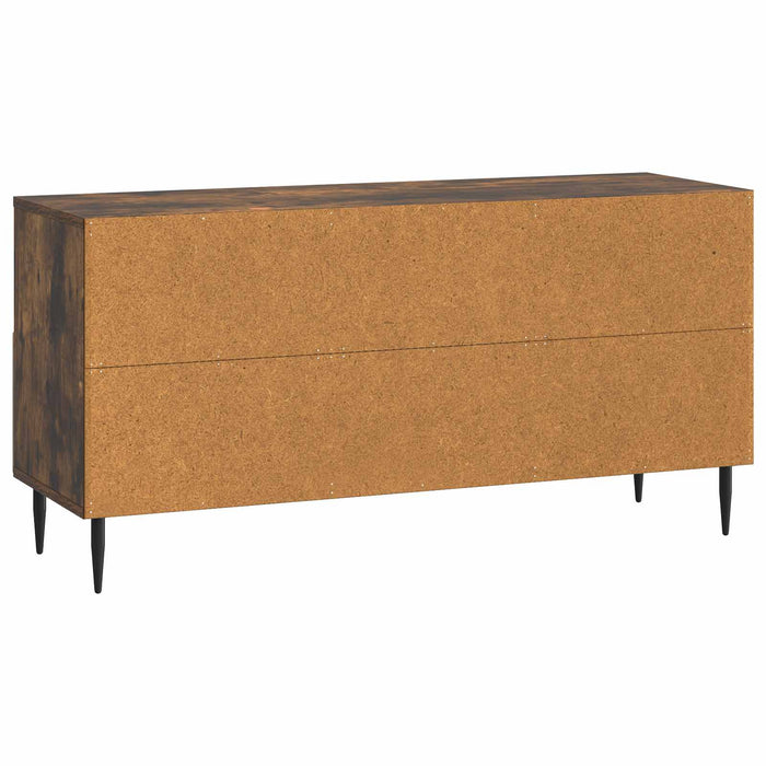 Cabinet TV Stejar fumuriu 102 x 34,5 x 50 cm Lemn prelucrat - WALTI WALTI