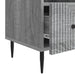 Cabinet TV Sonoma gri 102 x 34,5 x 50 cm Lemn prelucrat - WALTI WALTI