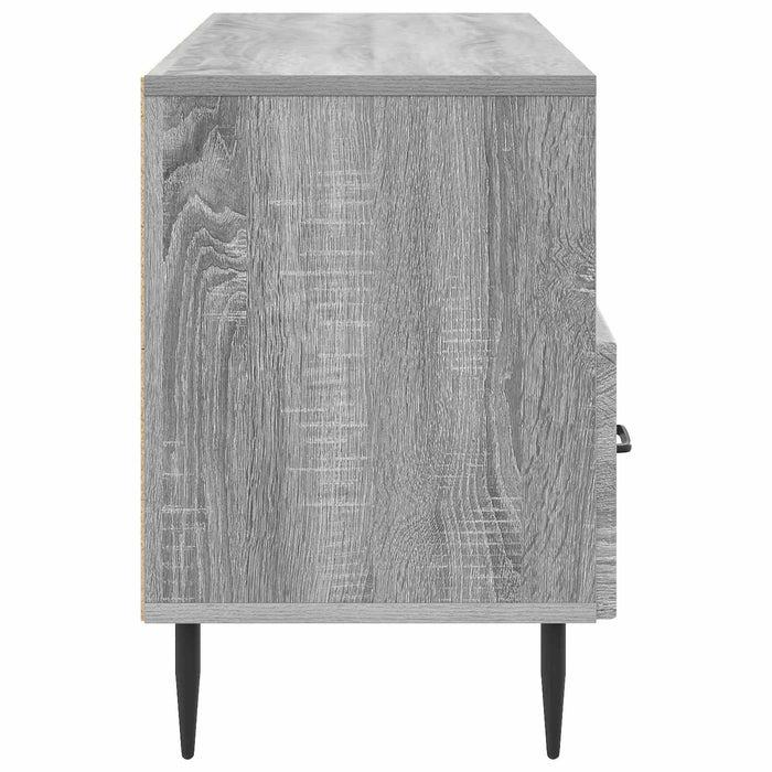 Cabinet TV Sonoma gri 102 x 34,5 x 50 cm Lemn prelucrat - WALTI WALTI