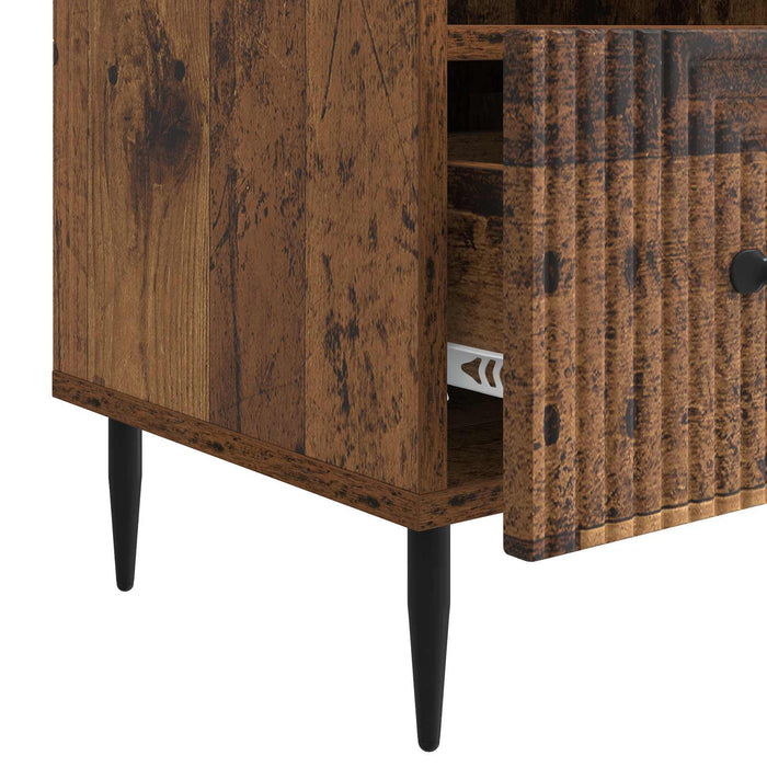 Cabinet TV Lemn vechi 102 x 34,5 x 50 cm Lemn prelucrat - WALTI WALTI