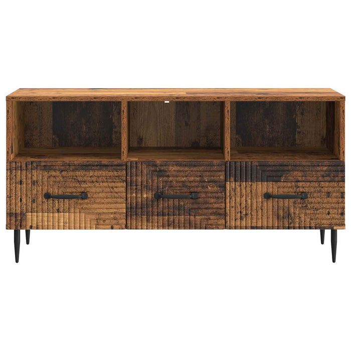 Cabinet TV Lemn vechi 102 x 34,5 x 50 cm Lemn prelucrat - WALTI WALTI