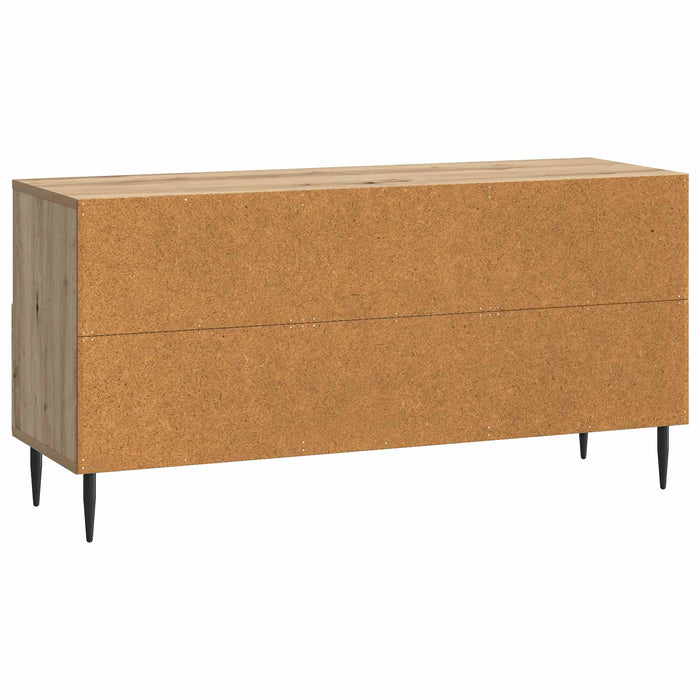 Cabinet TV Stejar Artizanal 102 x 34,5 x 50 cm Lemn prelucrat - WALTI WALTI