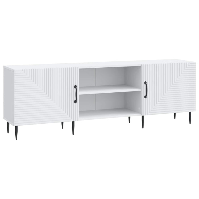 Cabinet TV Alb 150 x 31 x 50 cm Lemn prelucrat - WALTI WALTI