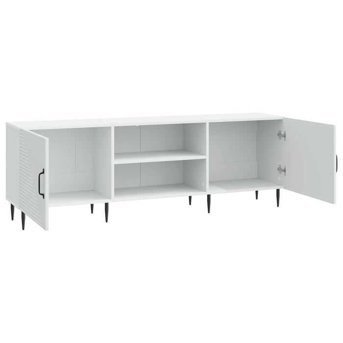 Cabinet TV Alb 150 x 31 x 50 cm Lemn prelucrat - WALTI WALTI