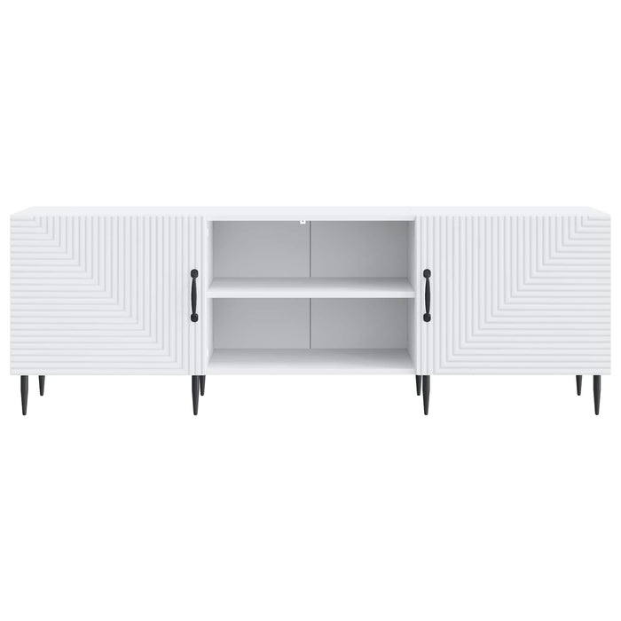 Cabinet TV Alb 150 x 31 x 50 cm Lemn prelucrat - WALTI WALTI