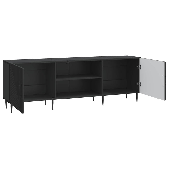 Cabinet TV Negru 150 x 31 x 50 cm Lemn prelucrat - WALTI WALTI
