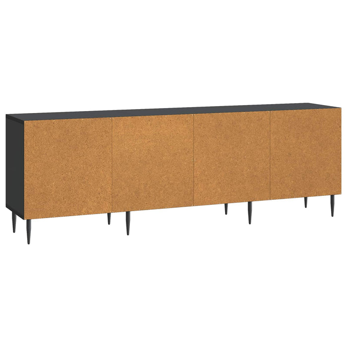 Cabinet TV Negru 150 x 31 x 50 cm Lemn prelucrat - WALTI WALTI
