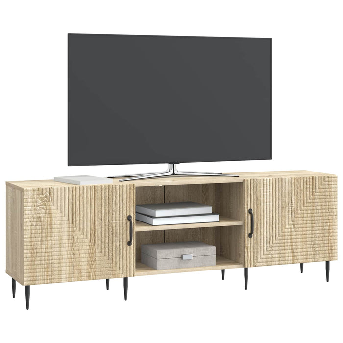 Cabinet TV Stejar Sonoma 150 x 31 x 50 cm Lemn prelucrat - WALTI WALTI