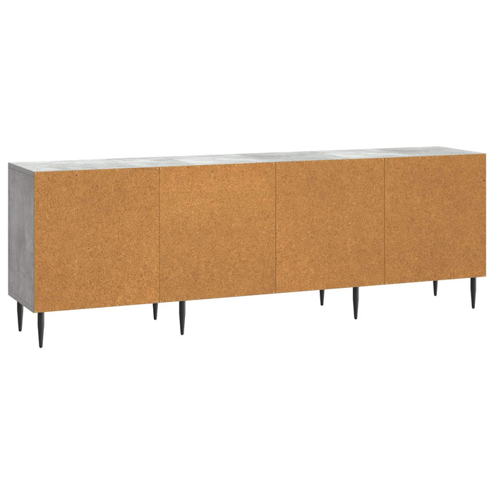 Cabinet TV Gri Beton 150 x 31 x 50 cm Lemn prelucrat - WALTI WALTI