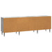 Cabinet TV Gri Beton 150 x 31 x 50 cm Lemn prelucrat - WALTI WALTI