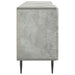 Cabinet TV Gri Beton 150 x 31 x 50 cm Lemn prelucrat - WALTI WALTI