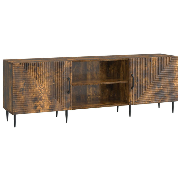 Cabinet TV Stejar fumuriu 150 x 31 x 50 cm Lemn prelucrat - WALTI WALTI