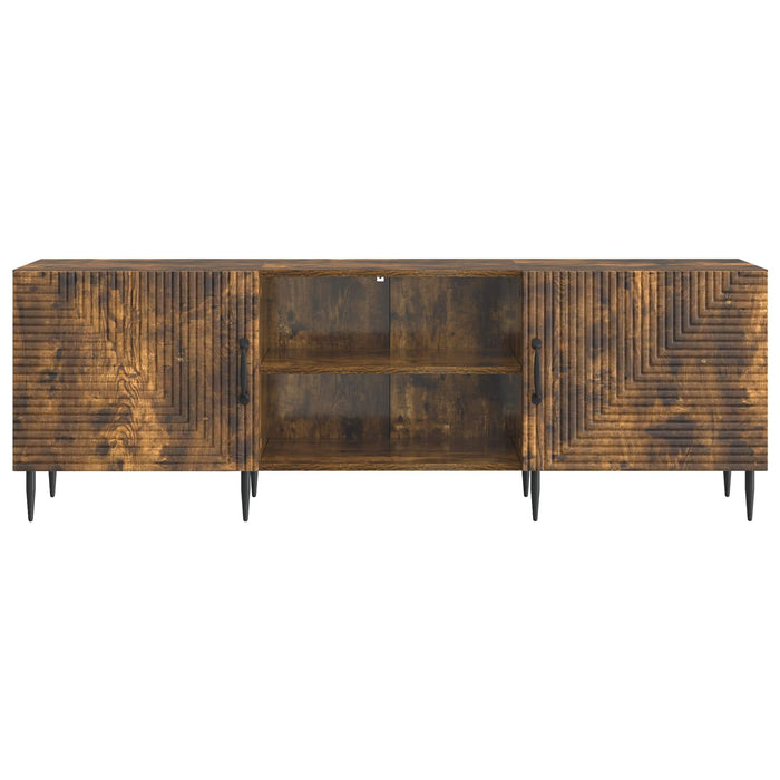 Cabinet TV Stejar fumuriu 150 x 31 x 50 cm Lemn prelucrat - WALTI WALTI
