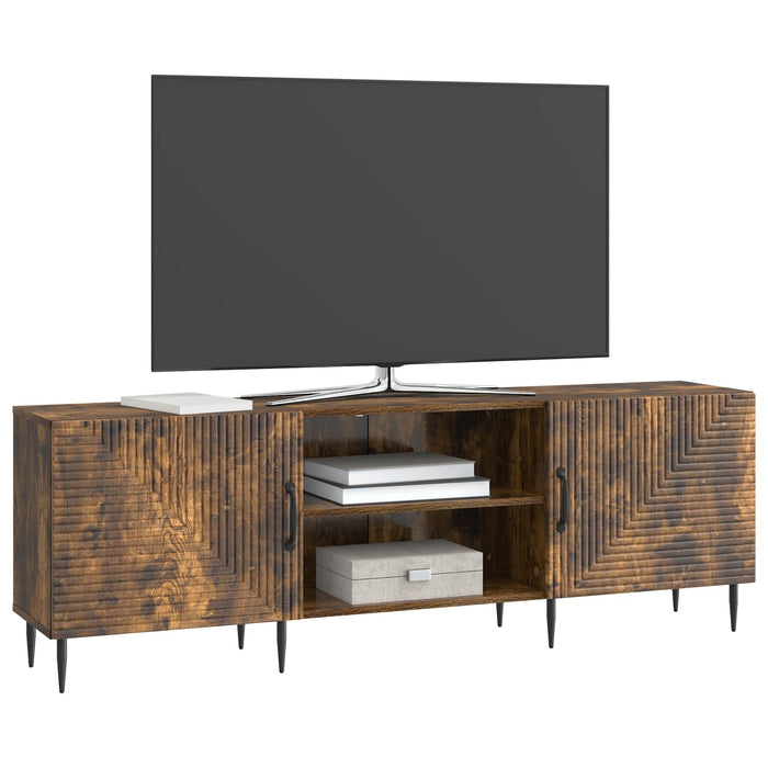 Cabinet TV Stejar fumuriu 150 x 31 x 50 cm Lemn prelucrat - WALTI WALTI