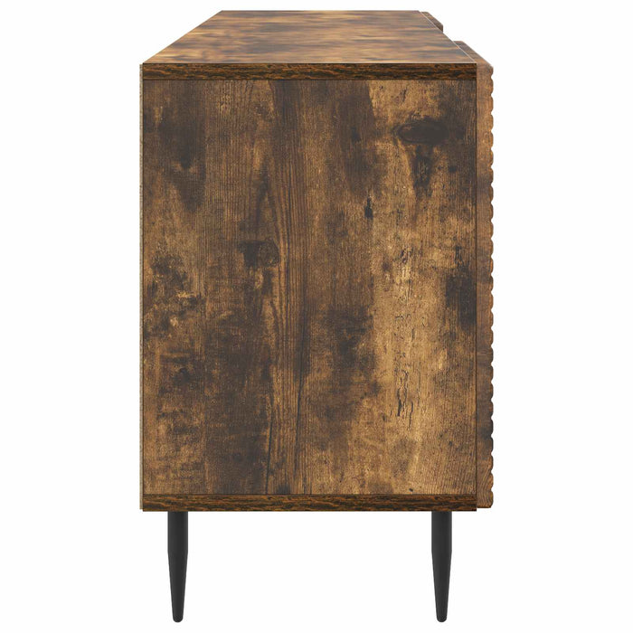 Cabinet TV Stejar fumuriu 150 x 31 x 50 cm Lemn prelucrat - WALTI WALTI