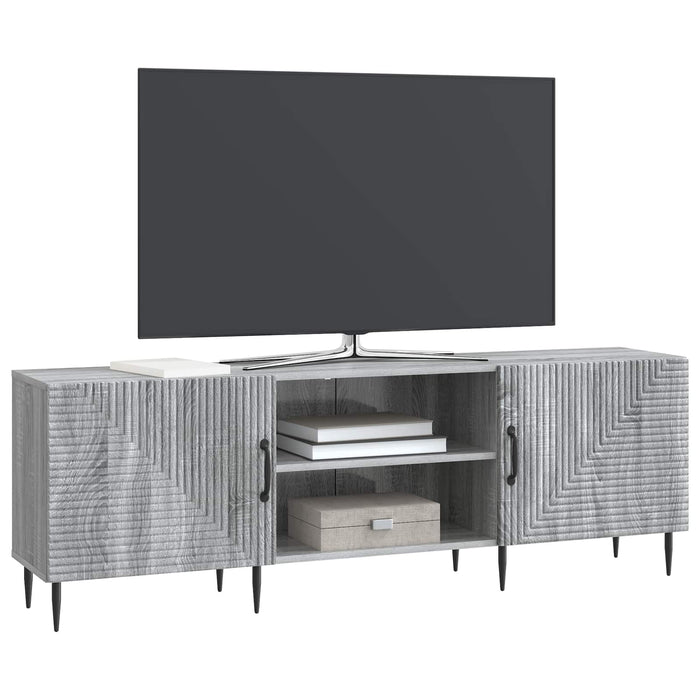 Cabinet TV Sonoma gri 150 x 31 x 50 cm Lemn prelucrat - WALTI WALTI