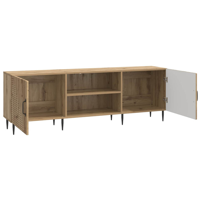 Cabinet TV Stejar Artizanal 150 x 31 x 50 cm Lemn prelucrat - WALTI WALTI