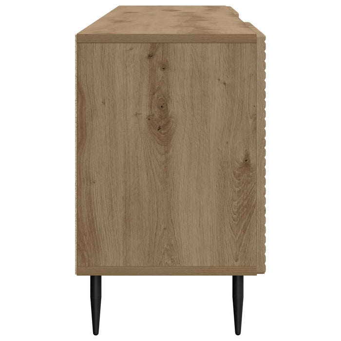 Cabinet TV Stejar Artizanal 150 x 31 x 50 cm Lemn prelucrat - WALTI WALTI