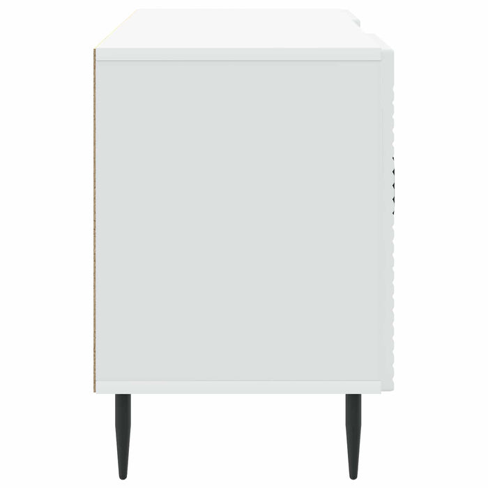Cabinet TV Alb 102 x 34,5 x 50 cm Lemn prelucrat - WALTI WALTI