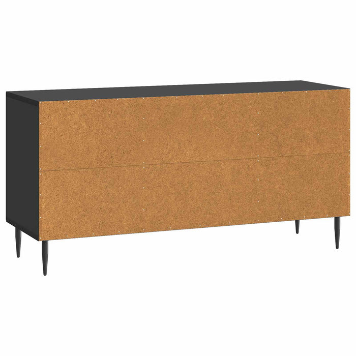 Cabinet TV Negru 102 x 34,5 x 50 cm Lemn prelucrat - WALTI WALTI