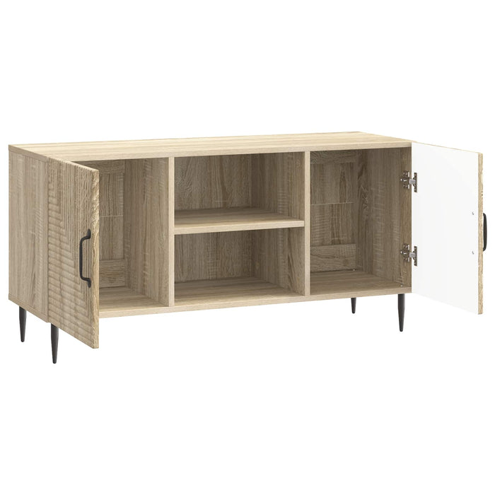 Cabinet TV Stejar Sonoma 102 x 34,5 x 50 cm Lemn prelucrat - WALTI WALTI