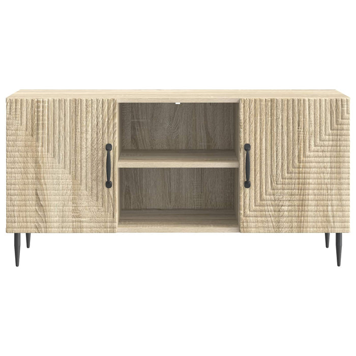 Cabinet TV Stejar Sonoma 102 x 34,5 x 50 cm Lemn prelucrat - WALTI WALTI