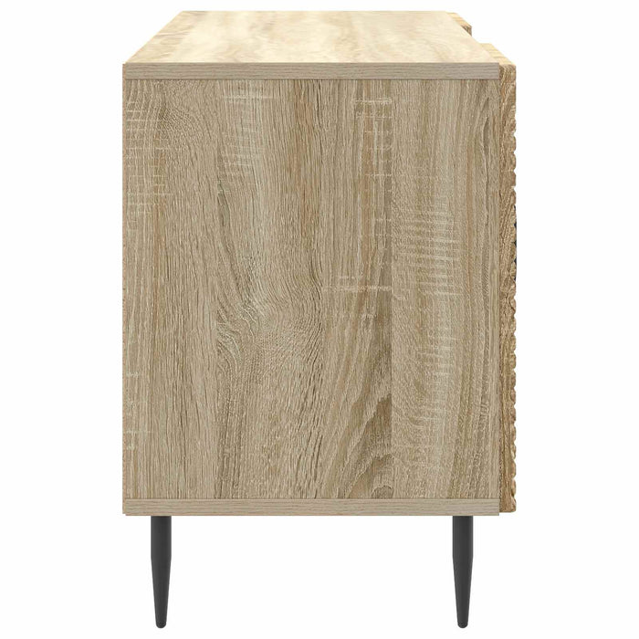 Cabinet TV Stejar Sonoma 102 x 34,5 x 50 cm Lemn prelucrat - WALTI WALTI