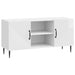 Cabinet TV Alb foarte lucios 102 x 34,5 x 50 cm Lemn prelucrat - WALTI WALTI