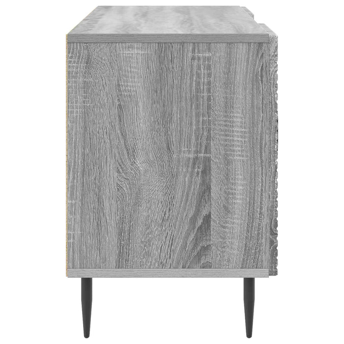 Cabinet TV Sonoma gri 102 x 34,5 x 50 cm Lemn prelucrat - WALTI WALTI