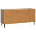 Cabinet TV Stejar Artizanal 102 x 34,5 x 50 cm Lemn prelucrat - WALTI WALTI