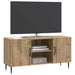 Cabinet TV Stejar Artizanal 102 x 34,5 x 50 cm Lemn prelucrat - WALTI WALTI
