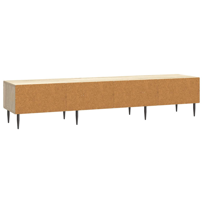 Cabinet TV Stejar Sonoma 147 x 34,5 x 30 cm Lemn prelucrat - WALTI WALTI