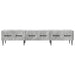 Cabinet TV Gri Beton 147 x 34,5 x 30 cm Lemn prelucrat - WALTI WALTI